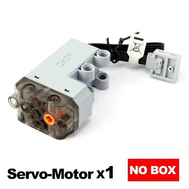 CADA Technical Power Functions S059-001 High Speed Servo L M Motor And Led Light Compatible With Lego Car 88004 88003 88013