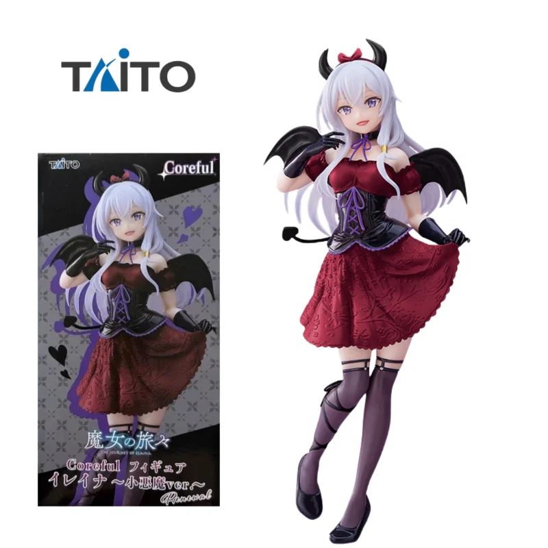 

В наличии оригинальная Блуждающая ведьма TAITO: Путешествие Элейны, маленький дьявол, аниме-фигурка, подарок на день рождения, коллекция моделей, подарки