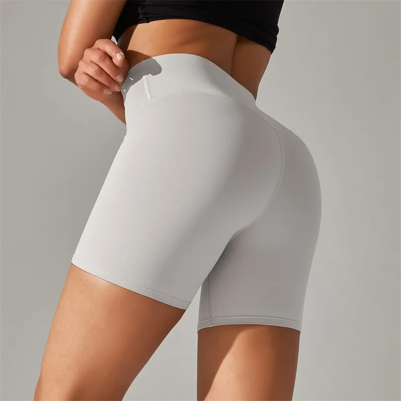 Para Praia Seamless Yoga Short Gym Woman 2024 Workout Bike Shorts High Waist Fitness Sports Short Spandex Gym Leggings 2166 wg