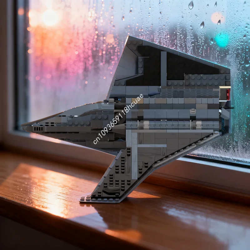 

839 деталей MOC Marauder The Bad Batch Shuttle: Конструктор, модель космического корабля, для самостоятельной сборки, креативная идея, рождественский подарок, детская игрушка, подарок на день рождения