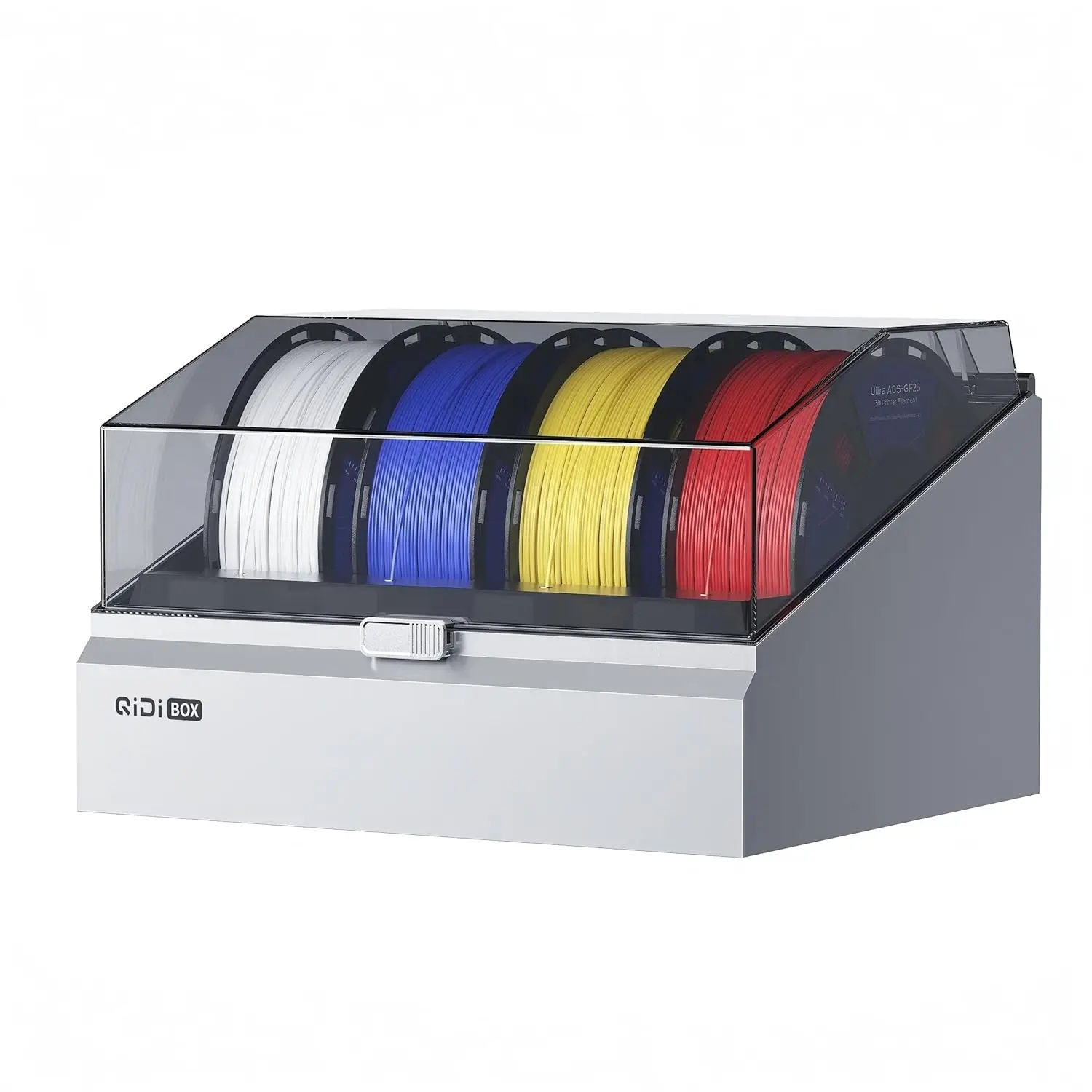 QIDI Box Multi-Color 3D Printing System for QIDI PLUS4/Max4/Q2/Q2C 3D Printer, Active Drying (65°C), NFC Intelligent Recognition