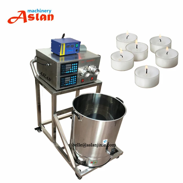 Soy Wax Candle Filling Machine Tealight Wax Making Machine Paraffin Scent Wax Dispensing Filler Machine