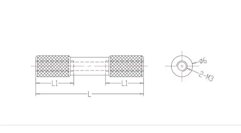 10 Stück M3*15/18/20/25/28/30/35mm Aluminiumlegierung Bunte Doppelt Gerändelte Distanzbolzen für FPV RC Mehrfarbig – Detail 2