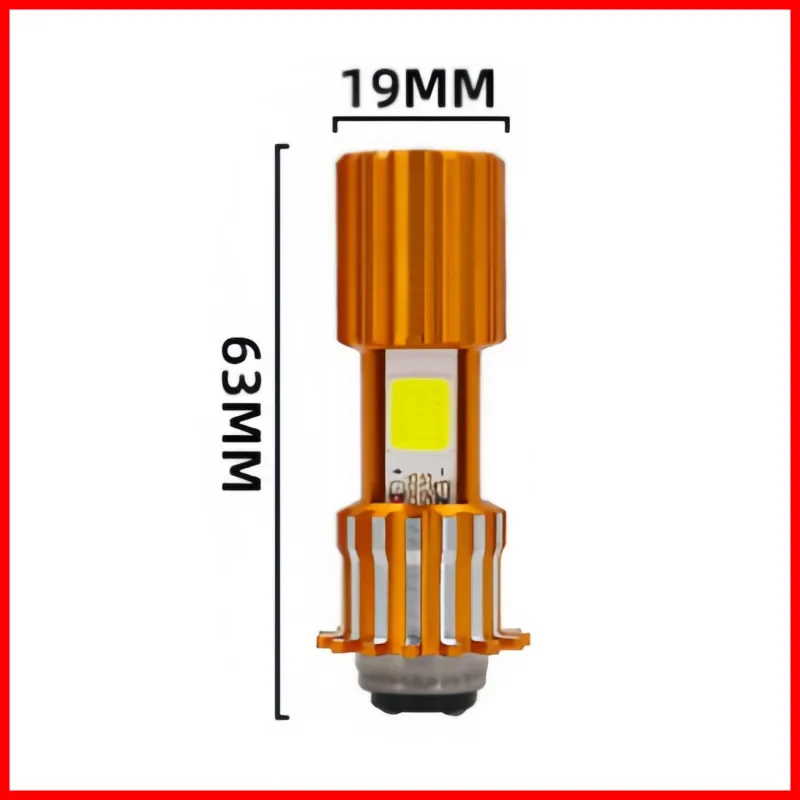 

Daily Commuting 0.2A Motorcycle Headlight Energy Saving Led Bulb Headlight EV Headlamp Wide Voltage Compatibility