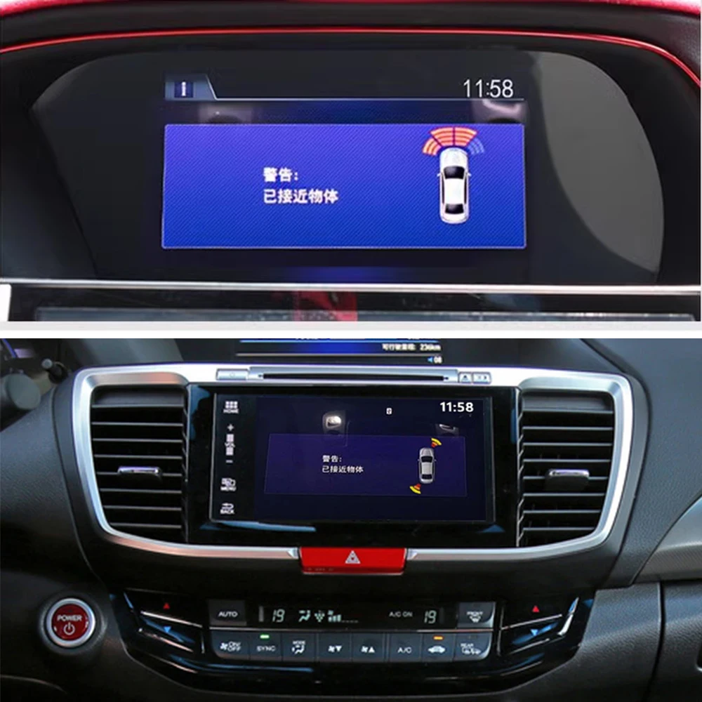 ZhuCamX الأصلي OEM وقوف السيارات الاستشعار المساعدة احتياطية الرادار الجرس نظام المصد الأمامي الخلفي لهوندا أكورد 9 Mk9 2013 ~ 2017 #2