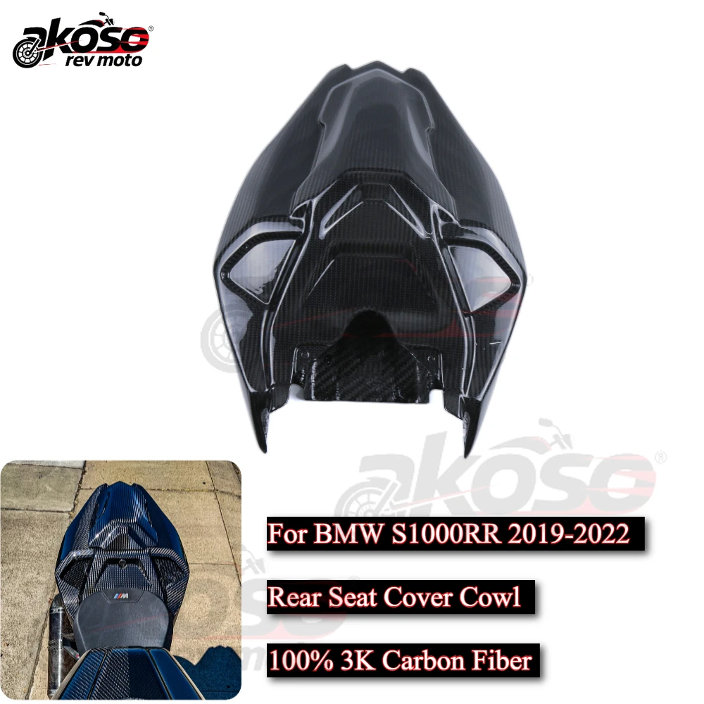 

Rear Seat Cover Cowl Fairing Motorcycle Accessories For BMW S1000RR 2019-2022 Modified Tail Seat Passenger Carbon Fiber Parts