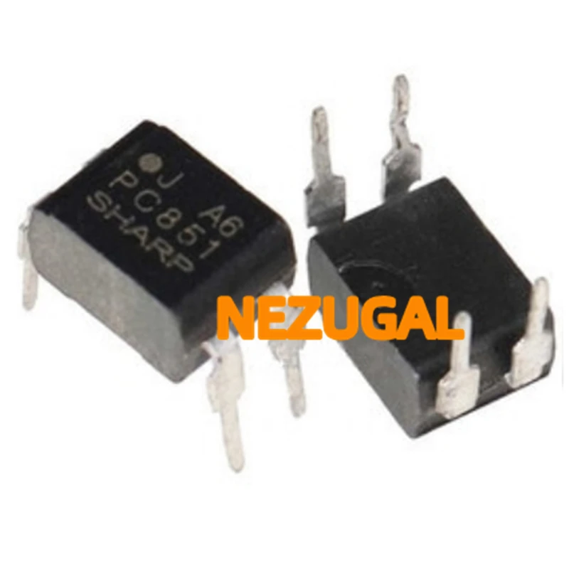 10pcs PC851 DIP-4 PC851XNNSZ0F DIP PC851XJ0000F DIP4 optocoupler