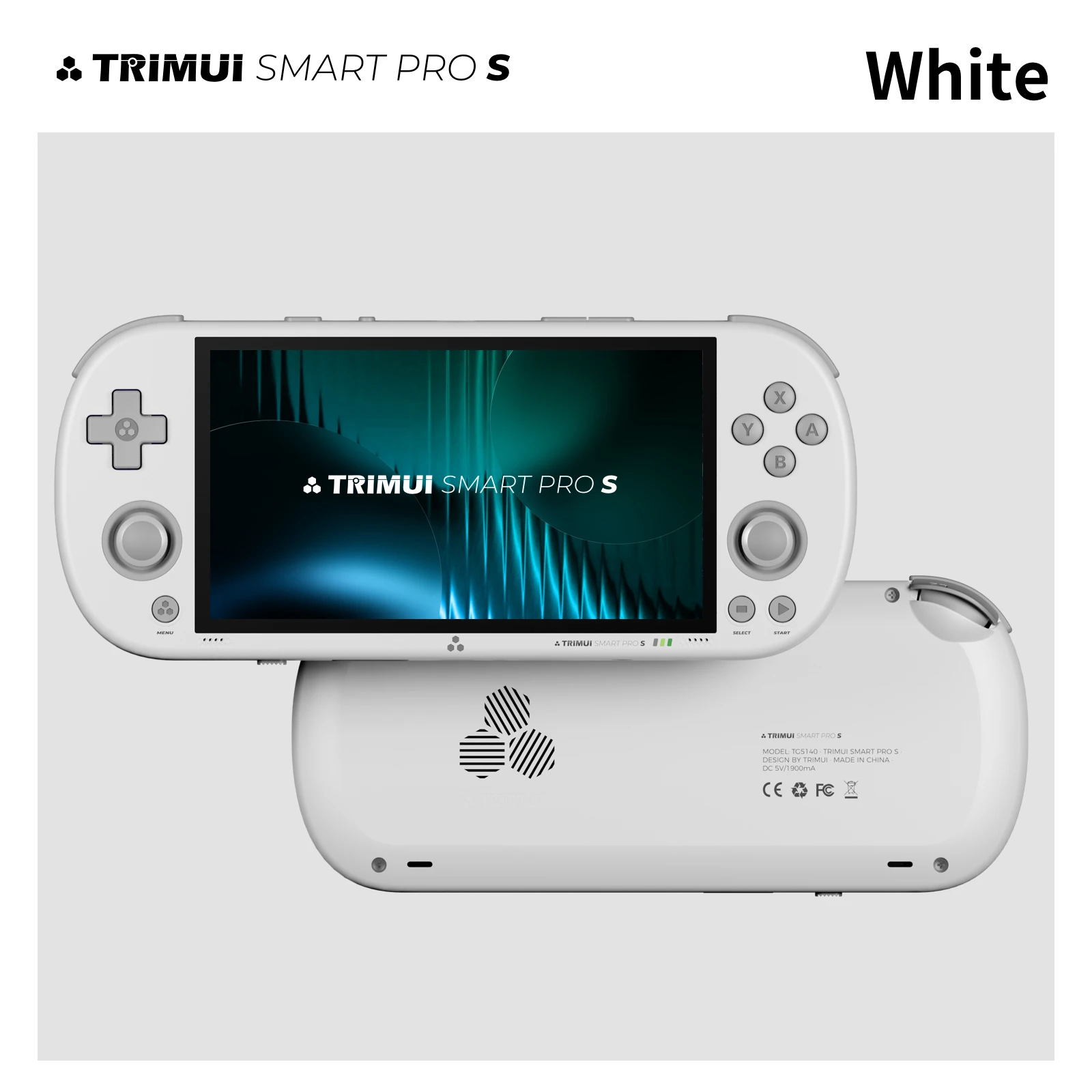 Trimui Smart Pro S TG5050 Handheld Gameconsole - Beste voor PSP-games, Octa-core 2.0GHz, 4.96 inch IPS-scherm, 5000mAh batterij