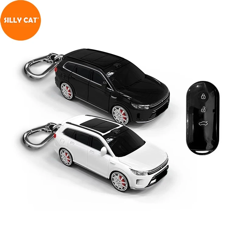SERES 7 AITO M7 Shape Model Car Key Fob Case Cover Shell Protector Suitable For SERES 7 AITO M7 Model Key Fob Cover Case