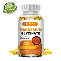 Magnesium Glycinate Caps 400mg Mineral Supplement For Women & Mens Sleep Support