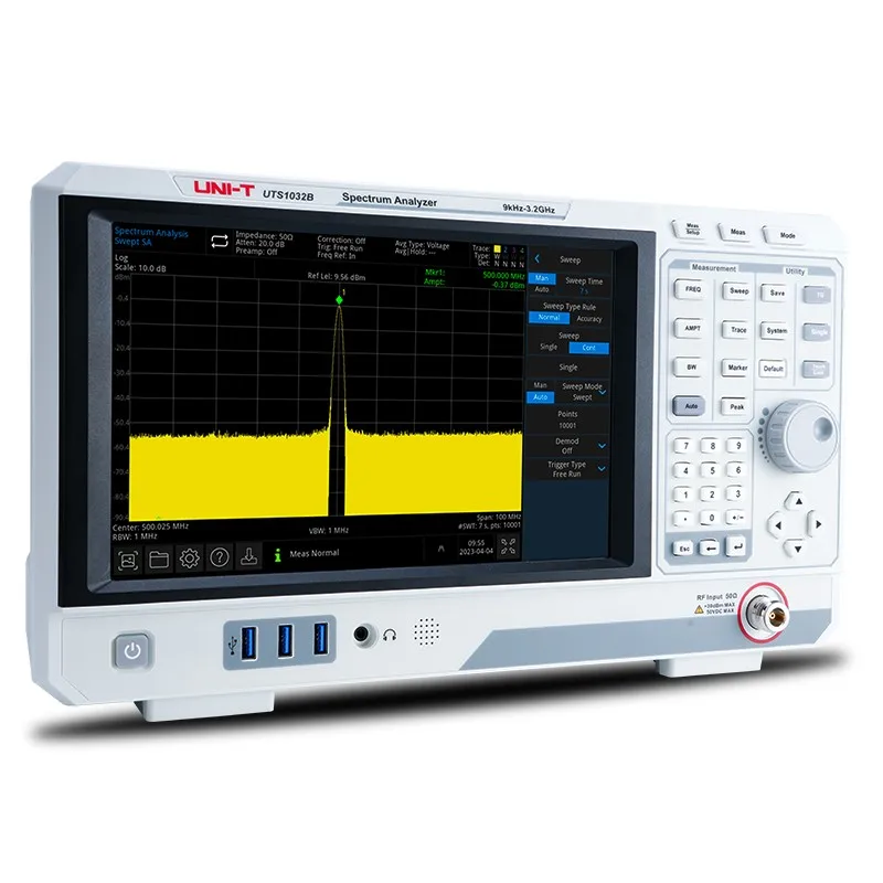 Analyzer Professional Testing Solutions UTS1000B Series 9kHz~3.2GHz UTS1015B Multiple Analysis Functions