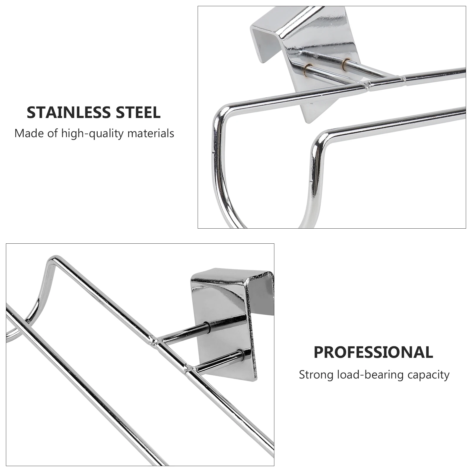 

Square Tube Skate Rack Slatwall Hooks Roller Skates Men Accessories Ice Stand for