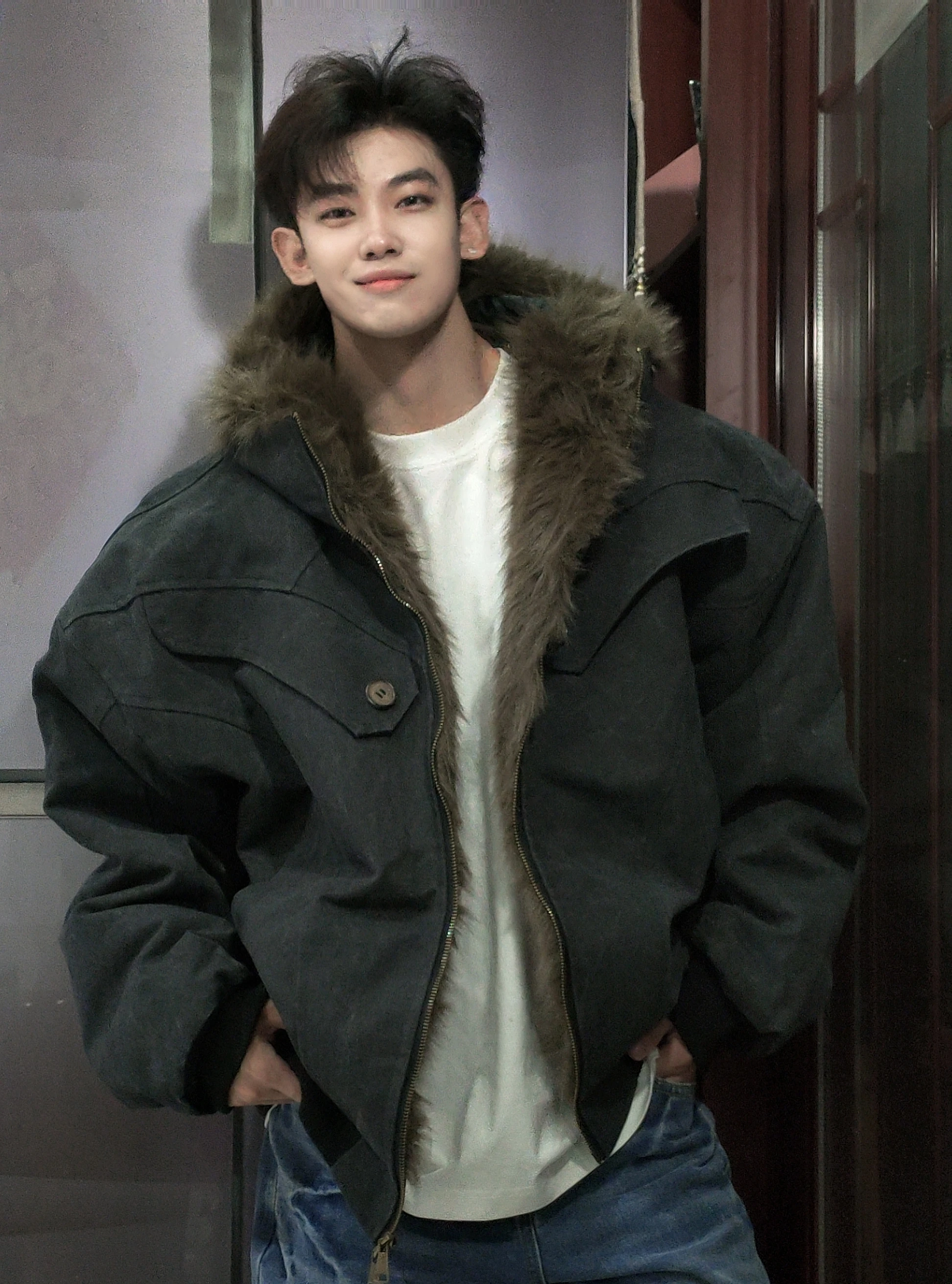 العصرية النمط الأمريكي مقنعين سترات الرجال النساء 2025 الخريف الشتاء جديد سميكة معاطف السترة بلون طويل الأكمام شيك سترات #3