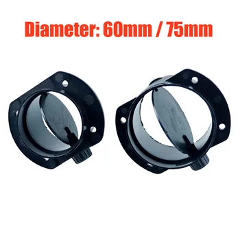 60mm 75mm Vana Kapağı Ayarlanabilir Hava Dizel Isıtıcı Havalandırma Kanalı Şube Splitter Boru Marangoz Konnektörü Araba Kamyon Camper
