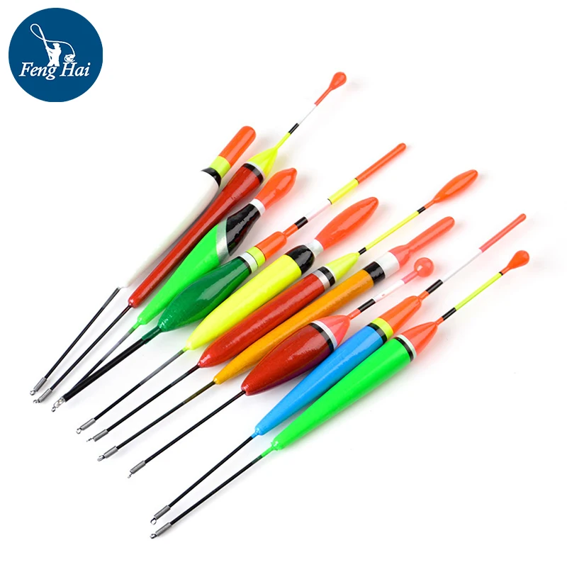 

10Pcs/Lot Factory Wholesale Fish Float Balsa Wood Thickened Wake Tail Float Buoy Iso Fishing Drift Long Distance Casting