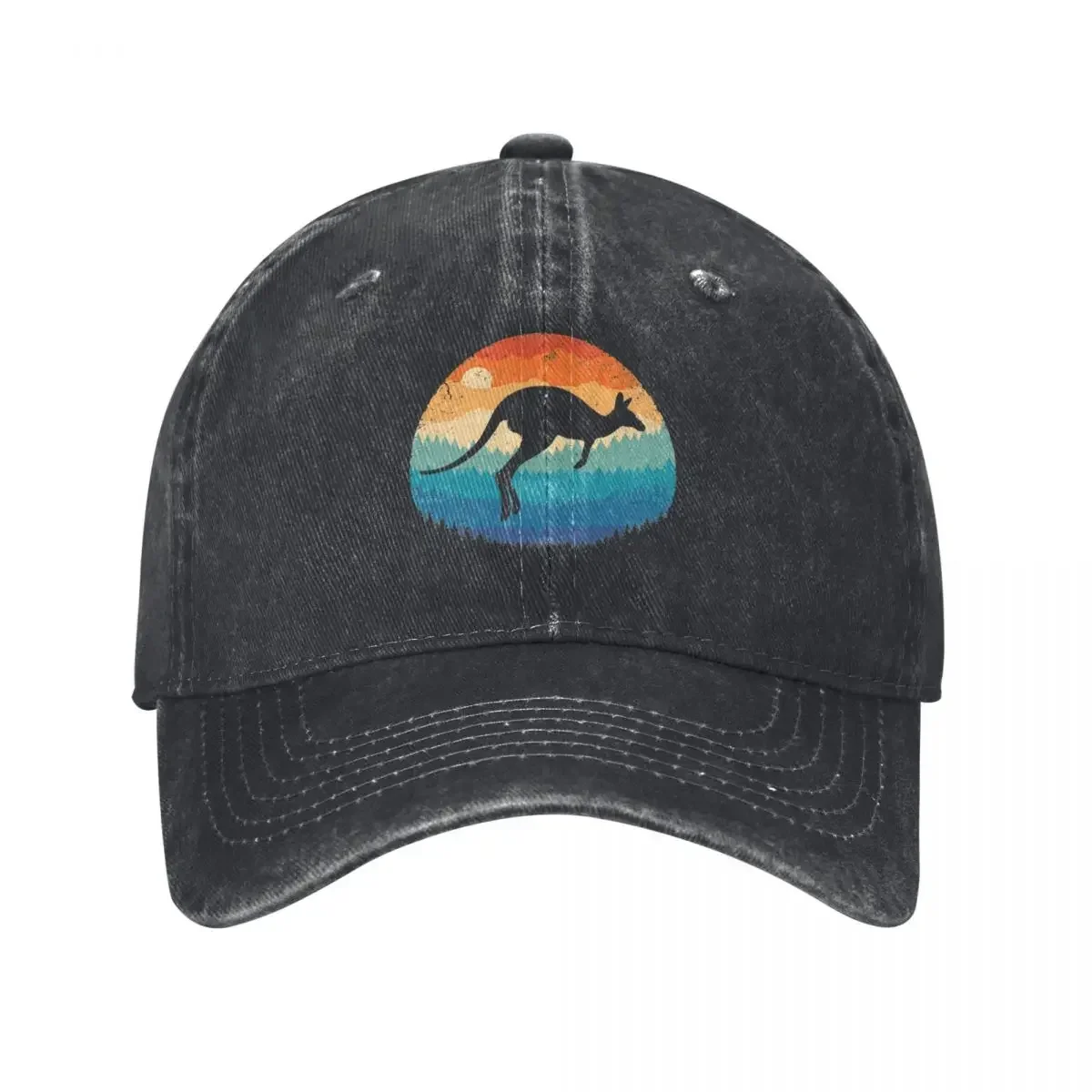 Retro Kangaroo Baseball Cap Beach Hat Beach tea Hat Golf Wear Men Women's