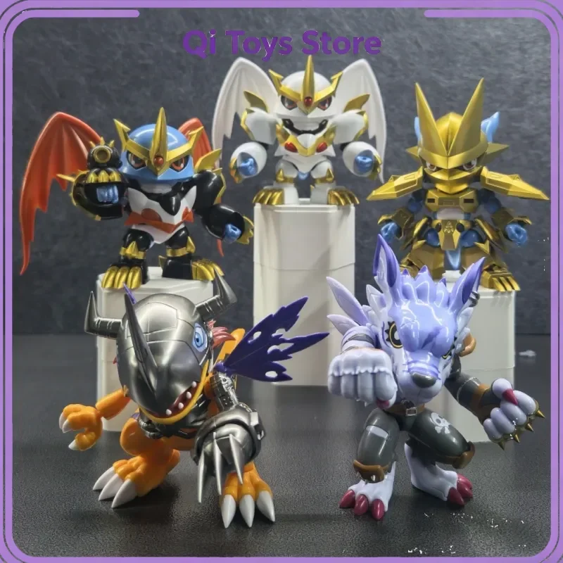 

10cm Digmon Adventure The Plabako Box Vol.2 Series Mystery Box Digimon Action Figure Assembling Model Blind Box Collect Toy Gift