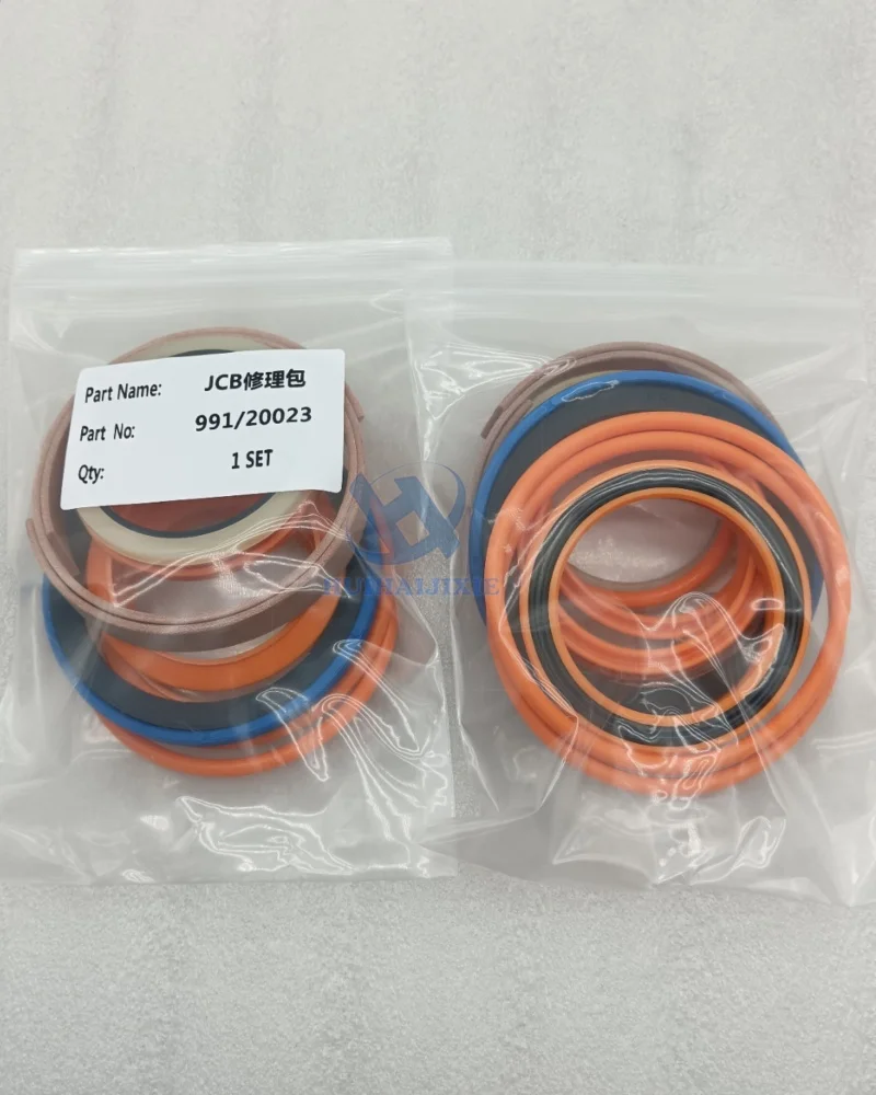 Kit de sello hidráulico de excavadora 99120022 99120021 99100156 99120023 99100147P 99100163P para piezas de maquinaria de construcción JCB