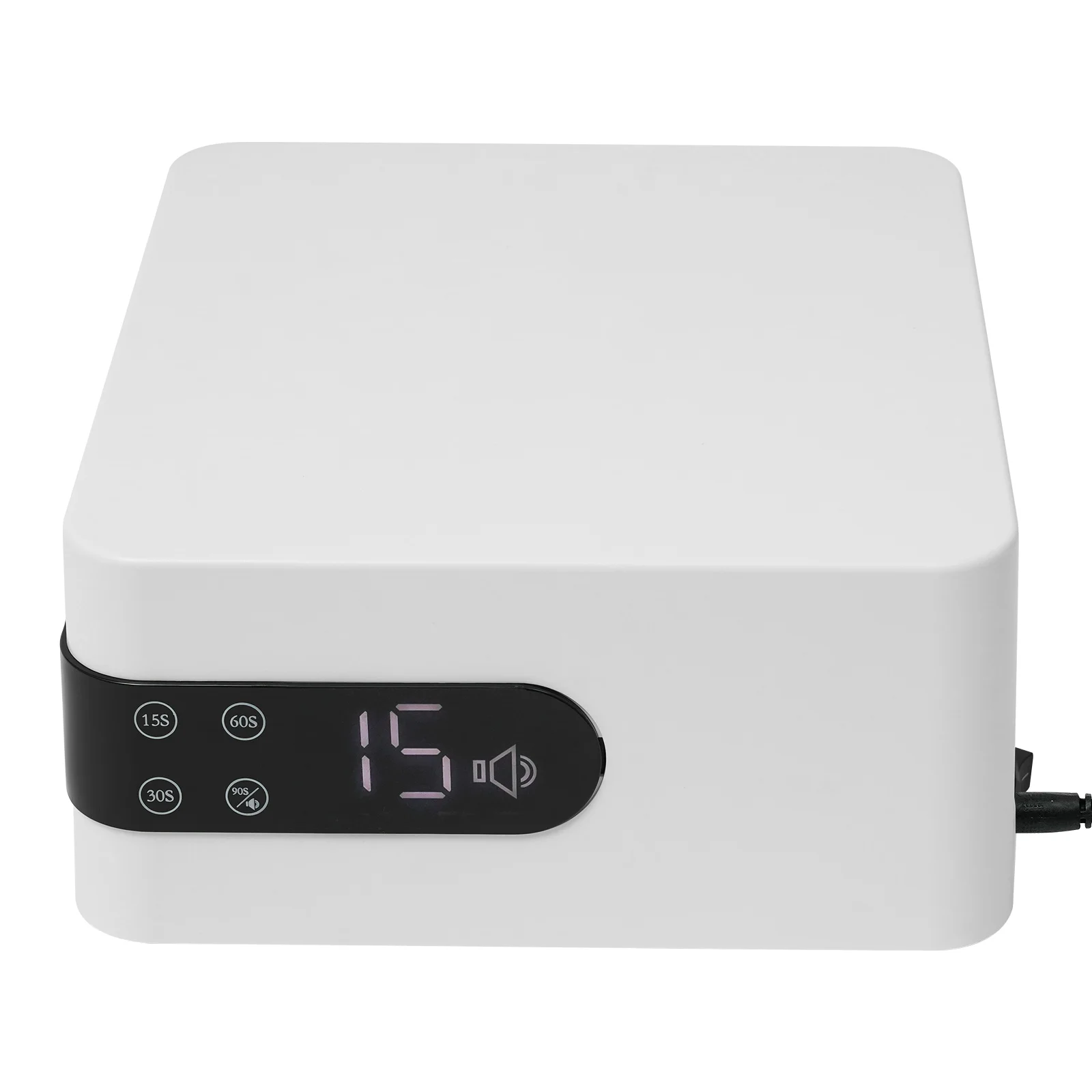 مصباح أظافر 48 وات، مصباح أظافر LED سريع الجفاف مع 4 أوضاع للتوقيت، 45 مصباح محيطي احترافي لتلميع الأظافر من الجل اللاسلكي