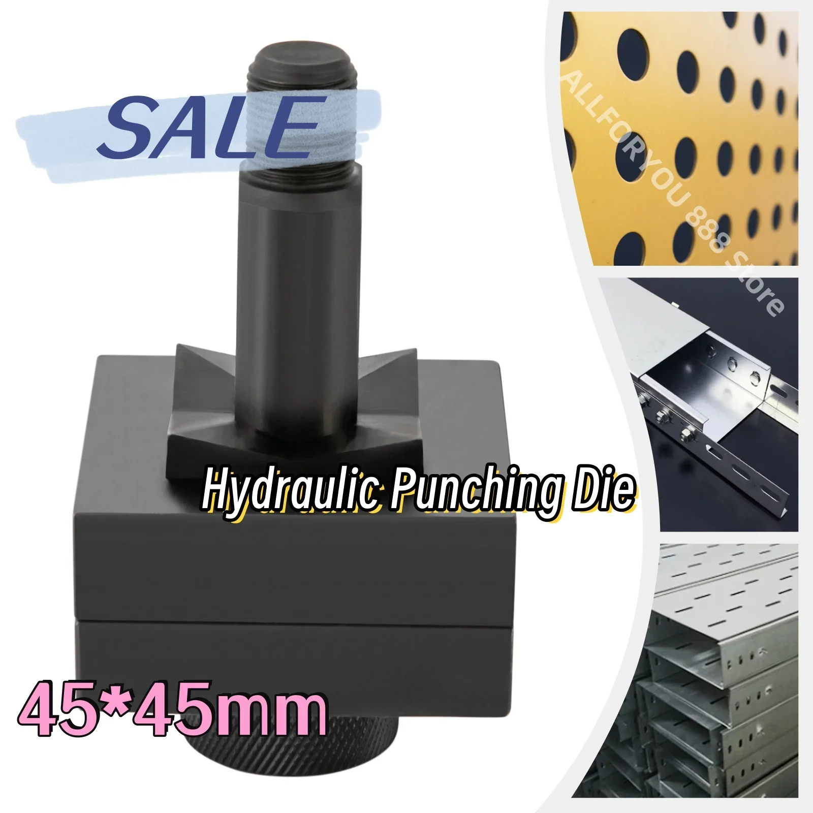 

45mm × 45mm Manual Square Hydraulic Hole Punching Die for Drilling in the Manufacturing Industry