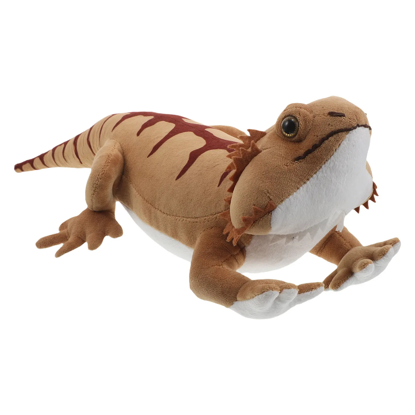 

Bearded Dragon Lizard Stuffed Animal 16.34inch Realistic Reptile Cushion for Home Sofa Bed Decorative Soft Animal Comfort Pillow