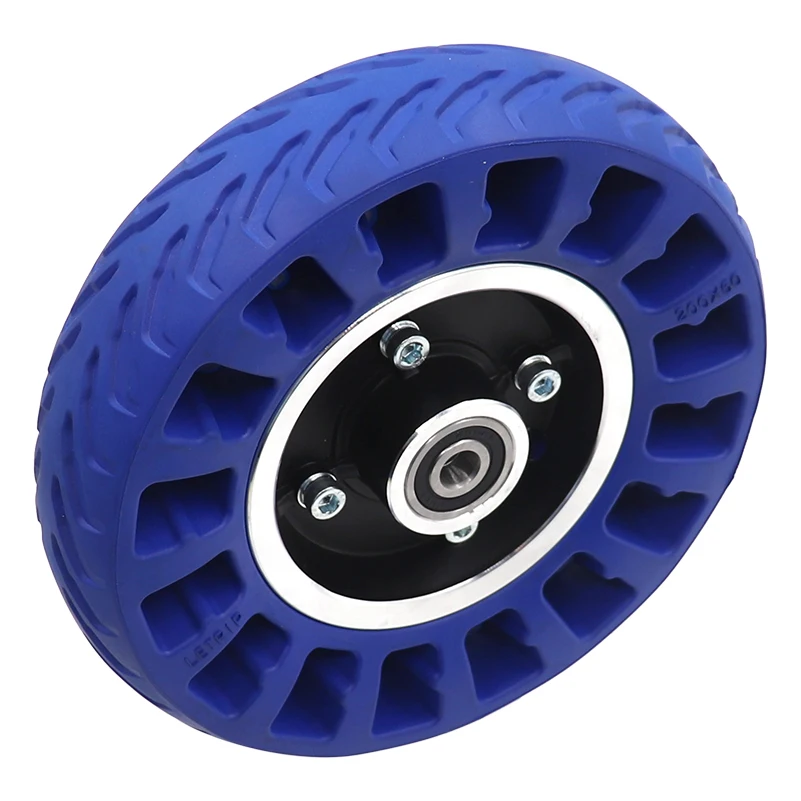 High Quality 200X50 Square Solid Wheels for 8 Inch Speedway Mini 4 Pro Tire Electric Scooter Ruima   PRO Replacement Parts