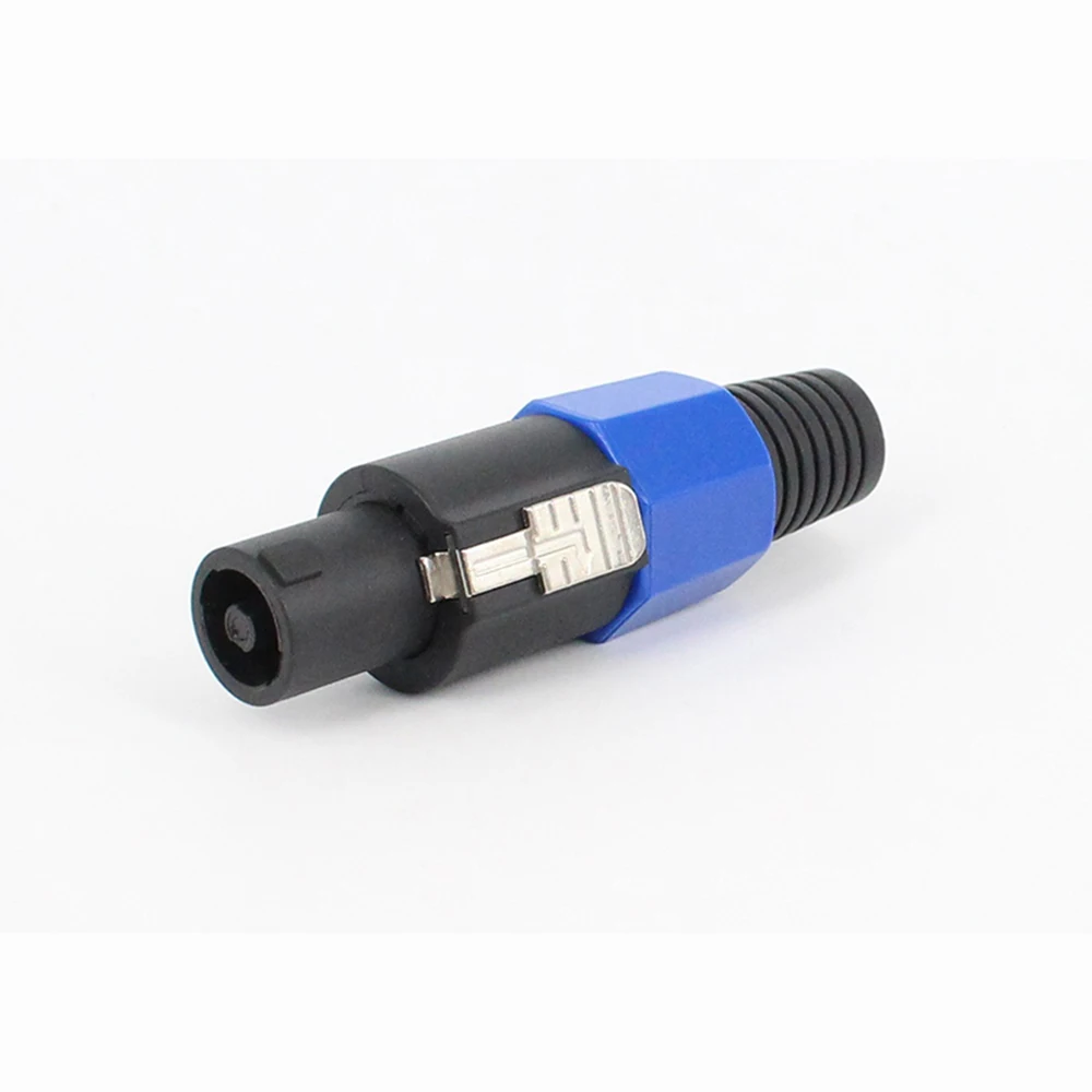 Speakon NL4FC 4Pin Locking Amp Speaker Connector Adapter Long Tail Professional XLR 4 Pole Audio Cable Male Plug