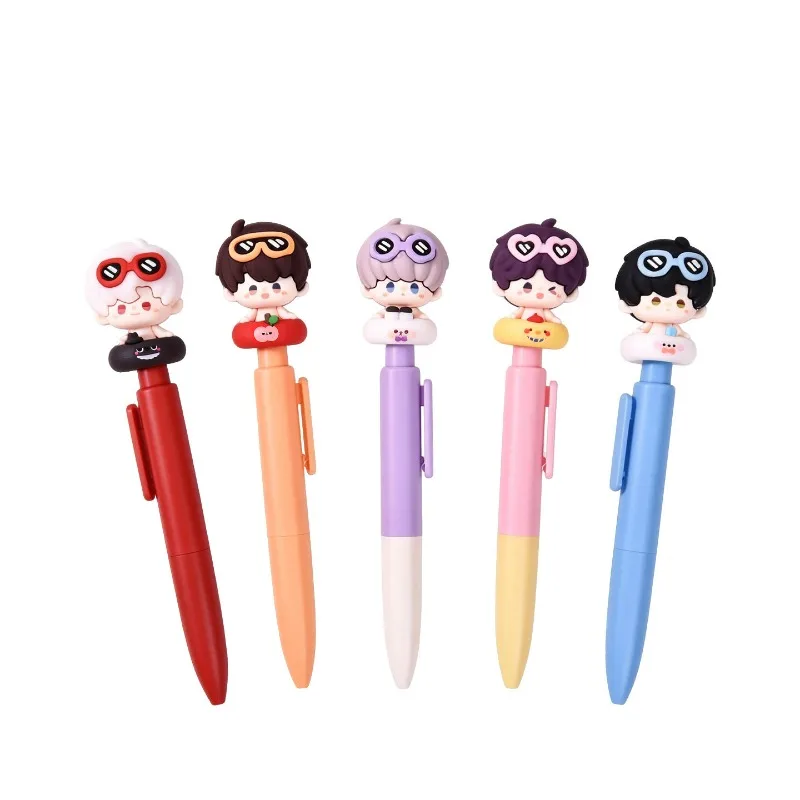 Presale 7 Days 2026 Game Anime Love and Deepspace Cos Caleb Sylus Rafayel Xavier Zayne Cute Cartoon Ballpoint Pen Stationery