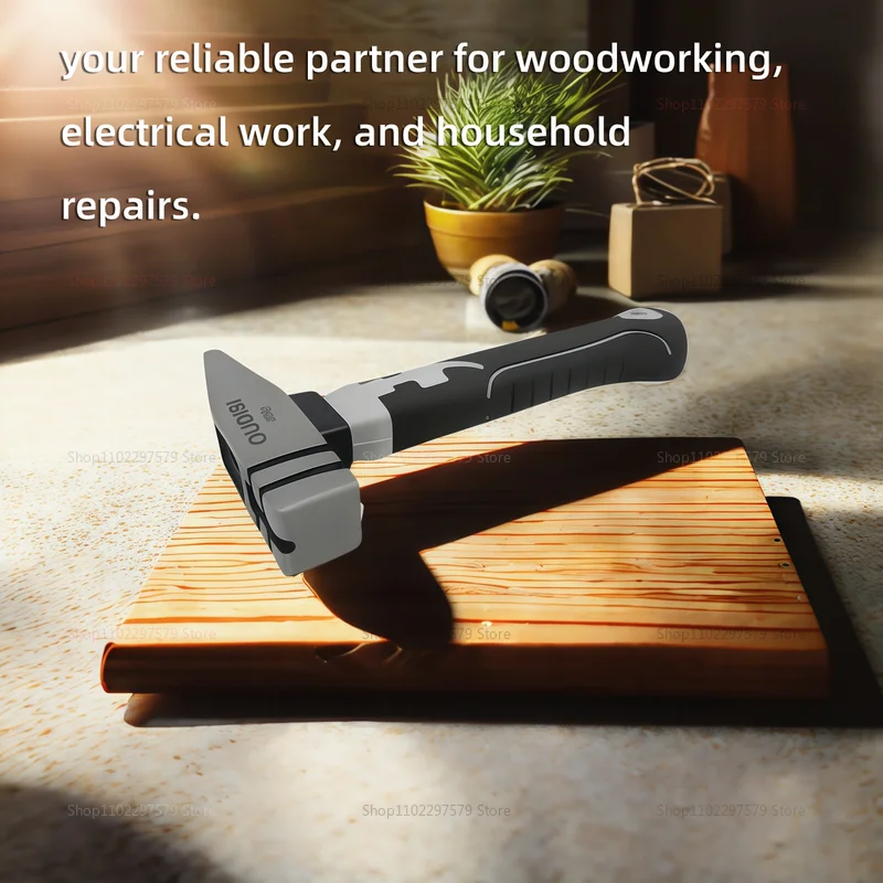 Mini Claw Hammer Compact Nail Hammer Multi-Function Small Fitting Hammer for Carpentry Woodworking DIY Projects