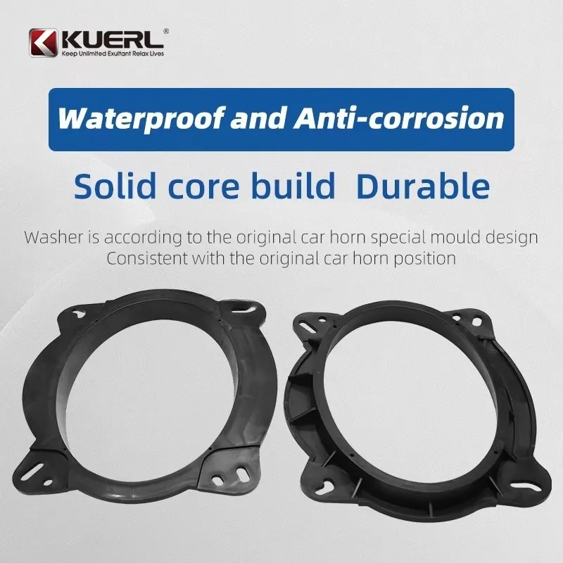 Suitable for Toyota Front Door 6X9 Speaker Pads, Dedicated Audio Modification Speaker Rings, Plastic Speaker Gaskets