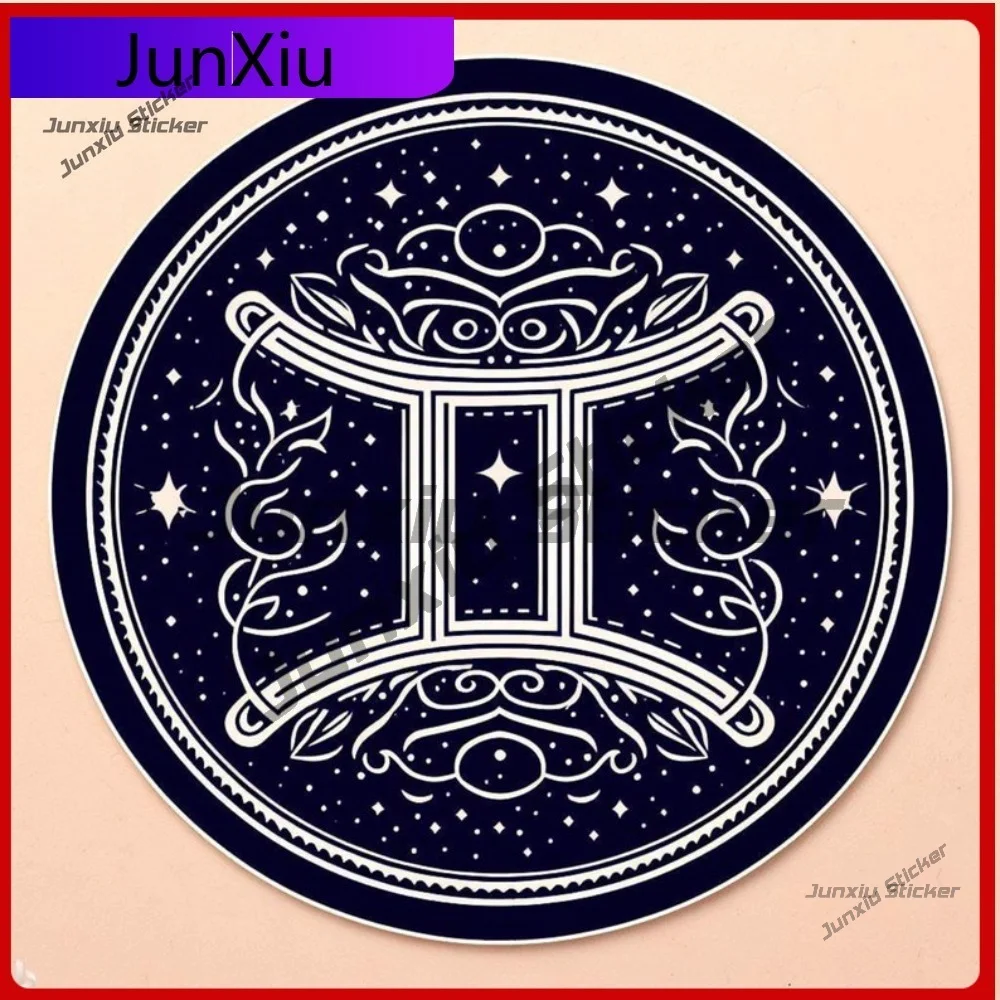 

Creative Zodiac Sign Constellation Sticker Waterproof Vinyl Decal Stylish Surface Exterior Durable Decoration Resistant