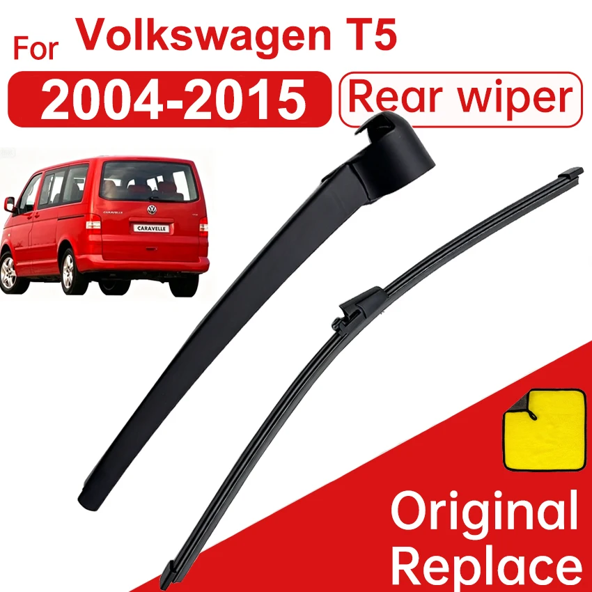 Wiper Arm Blade SET Rear For VW Caddy III Multivan T5 03-15 7E0955707 Single Door 2003- 16