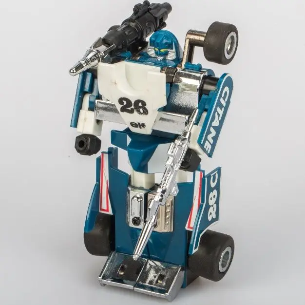 En Stock juguetes transformados G1 azul Color Original animación de carreras 1984 nuevo KO caja sin abrir colección de figuras de acción regalo