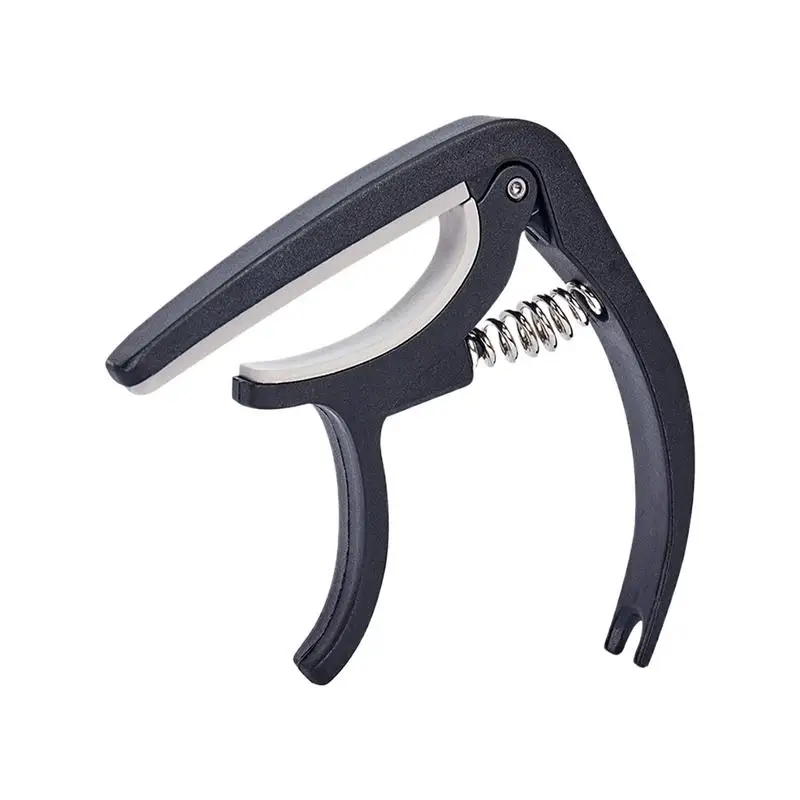 Guitar Clamp Classical Guitar Tuning Capo Portable Spring Action Grabber Multifunctional Guitar Accessories For Folk Guitar