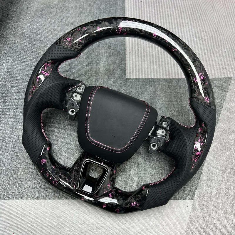 For Camry, Crown, and Avalon 9th generation modification Custom carbon fiber car steering wheel