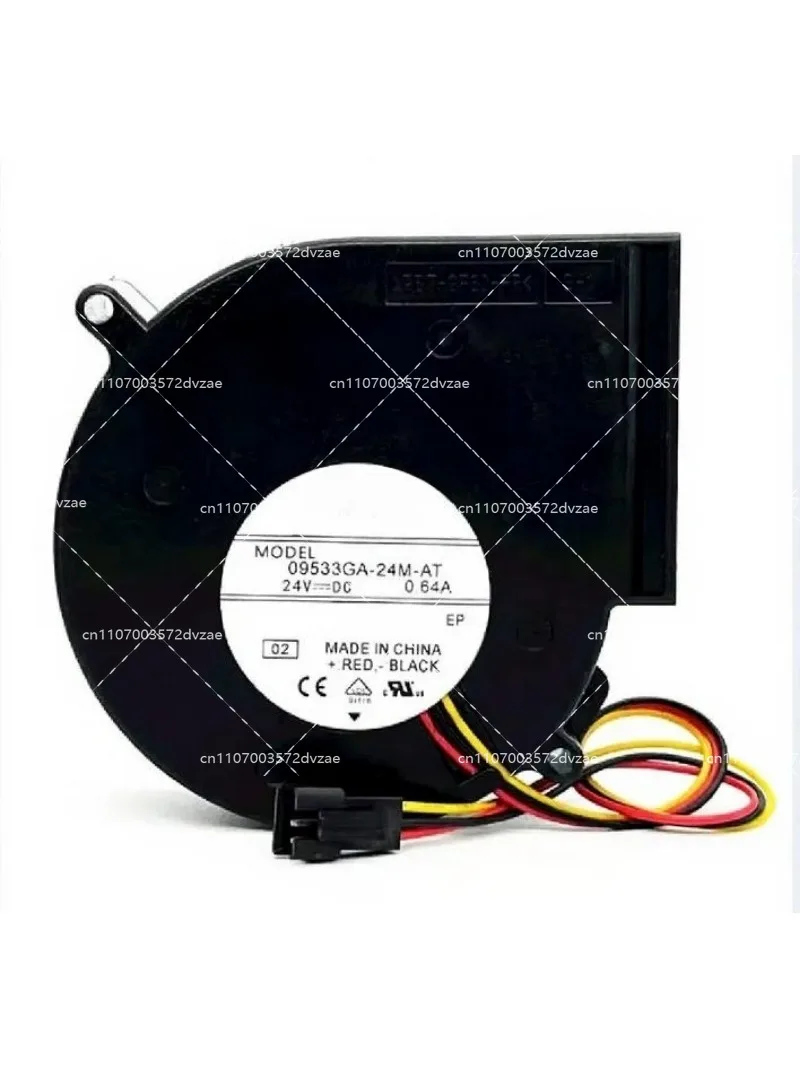 DC 24V 0.64A 97x97x33mm 3-Wire Cooling Fan, High Airflow Quiet Exhaust Fan for Electronics
