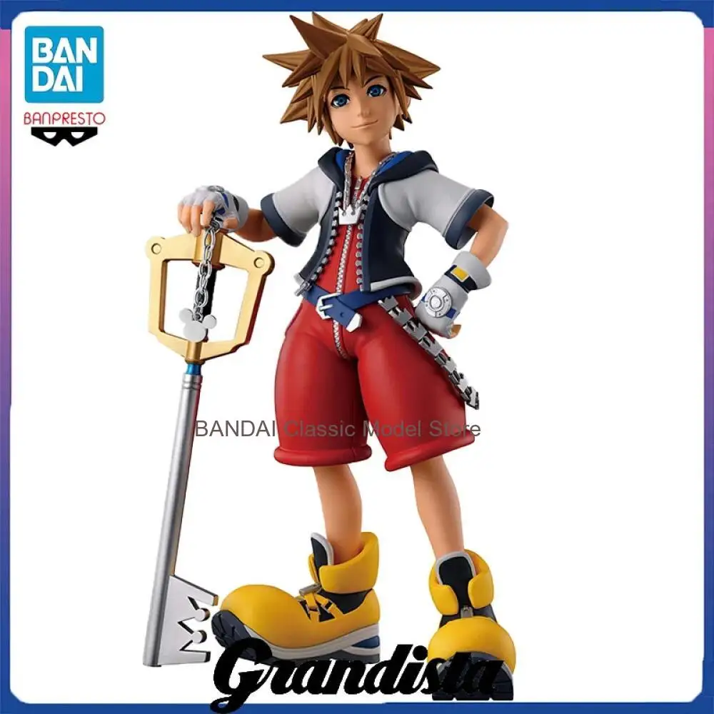 BANPRESTO KINGDOM HEARTS Grandista Sora, Figura de Acción de Anime de PVC, Modelo de Colección, Juguete