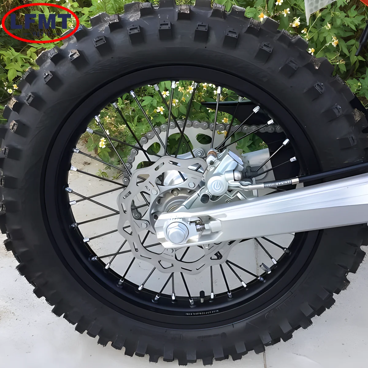 Motorcycle 240MM 245MM Rear Brake Disc Rotor Disk For YAMAHA YZ125 YZ250 YZ250F YZ450F YZ125X YZ250X YZ250FX YZ450FX WR250F MOTO view 2