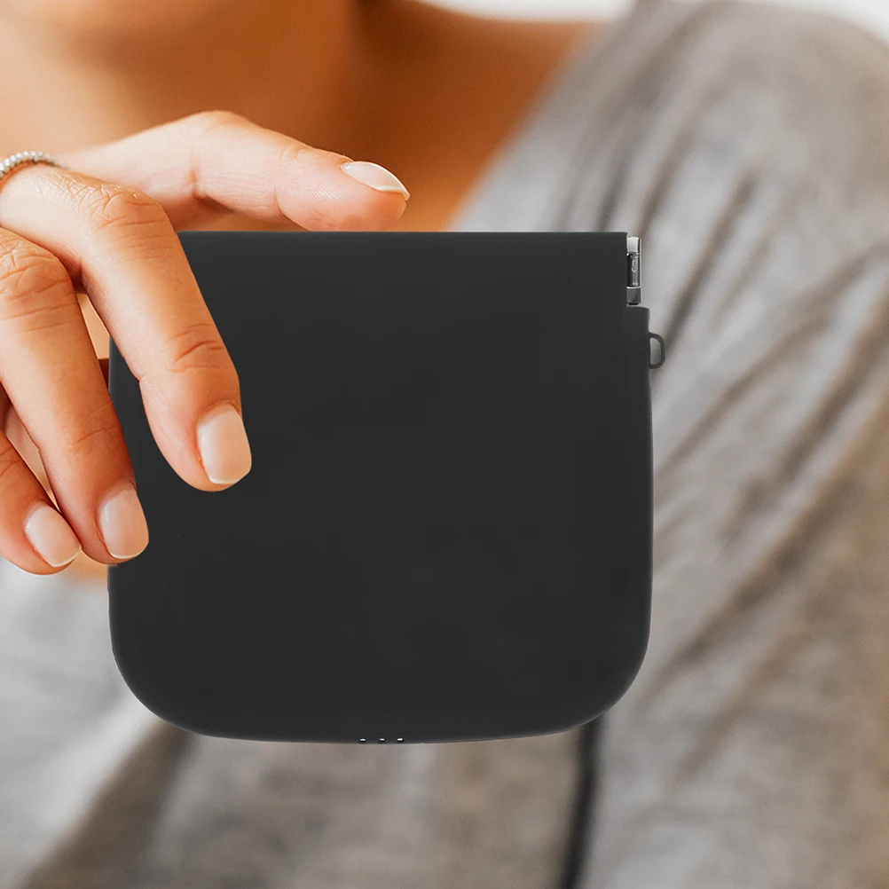 

2 шт. силиконовые дорожные туалетные принадлежности монета женские монеты для хранения милая косметичка кошелек гигиенический крошечный кошелек портативный