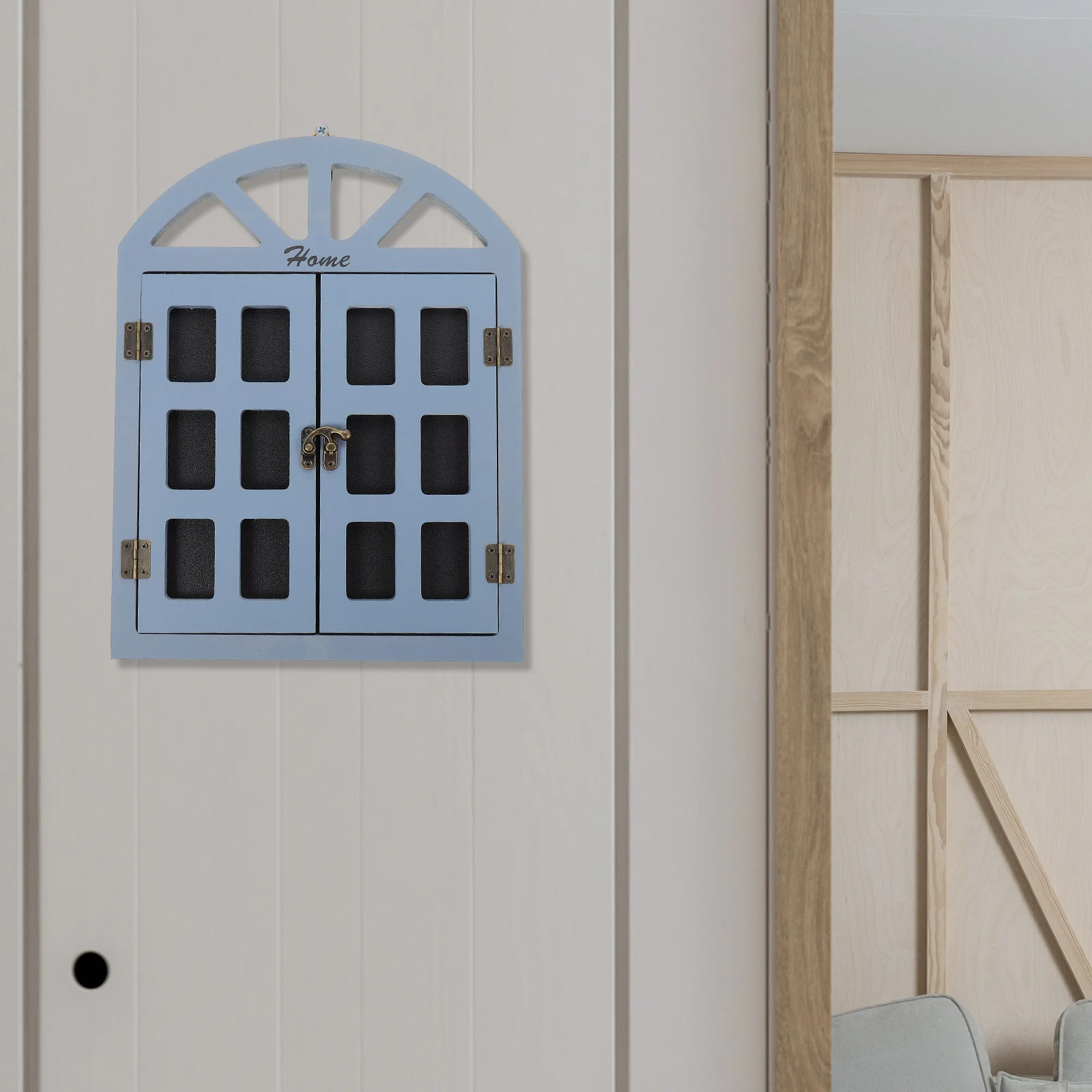 

Vintage Wood Window Chalkboard Multi-Functional Hanging Board for Shop Bar Party 15x20 Inches Window Chalkboard