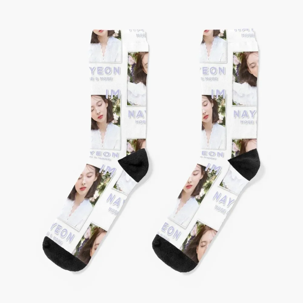 

Twice - Nayeon Socks Children's christmas stocking Rugby men cotton high quality Men's Socks Women's