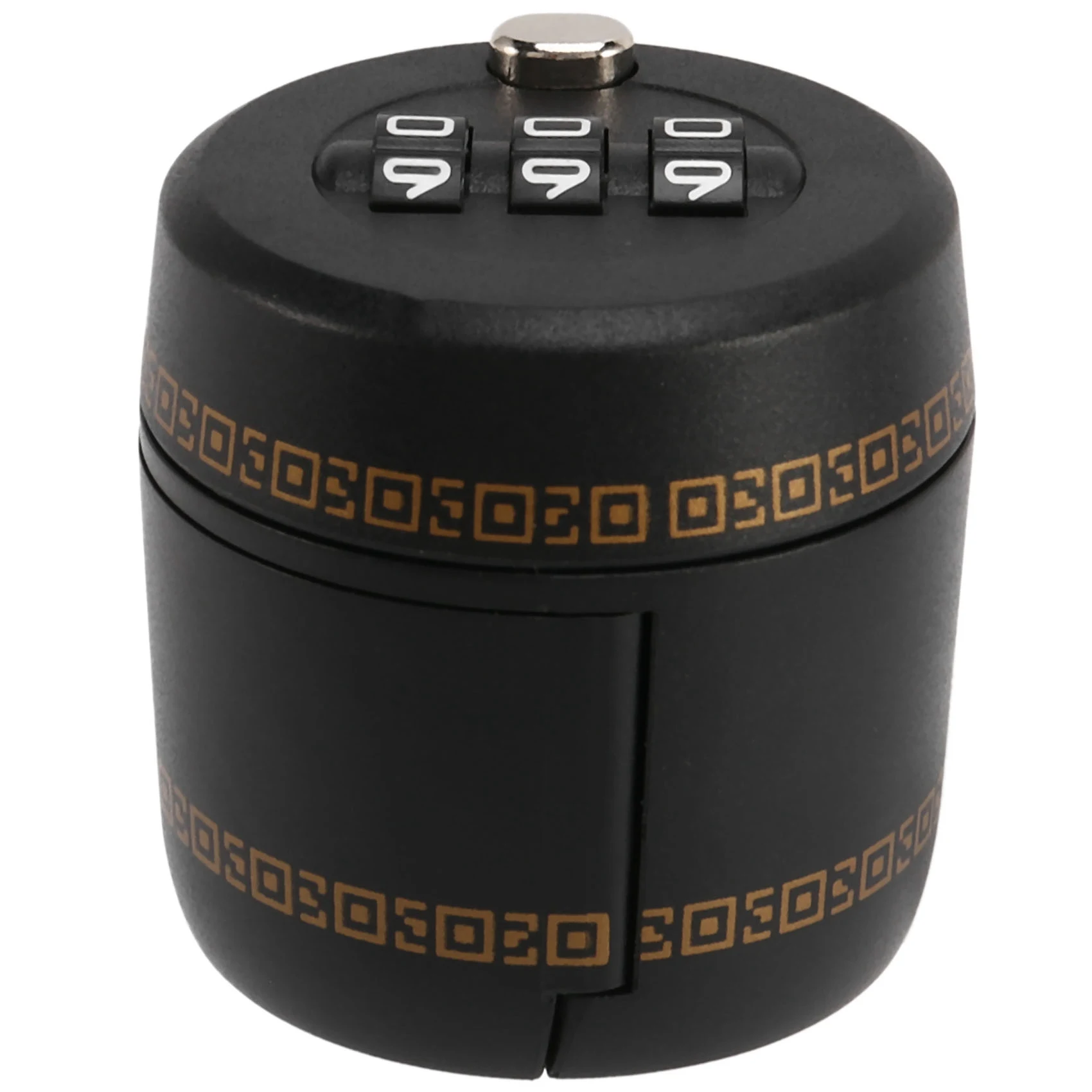 A92Z Plastic Bottle Password Lock Combination Lock Wine Stopper Vacuum Preservation For Furniture Hardware Lock Keeps Alcohol &