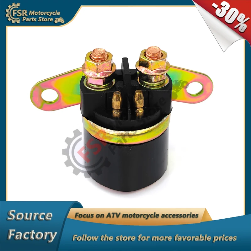 

STARTER SOLENOID RELAY,FOR SUZUKI INTRUDER 1400 VS1400GLP 1987-2004,P/N:31800-49100 31800-30B00 31800-33400,QUAD PARTS