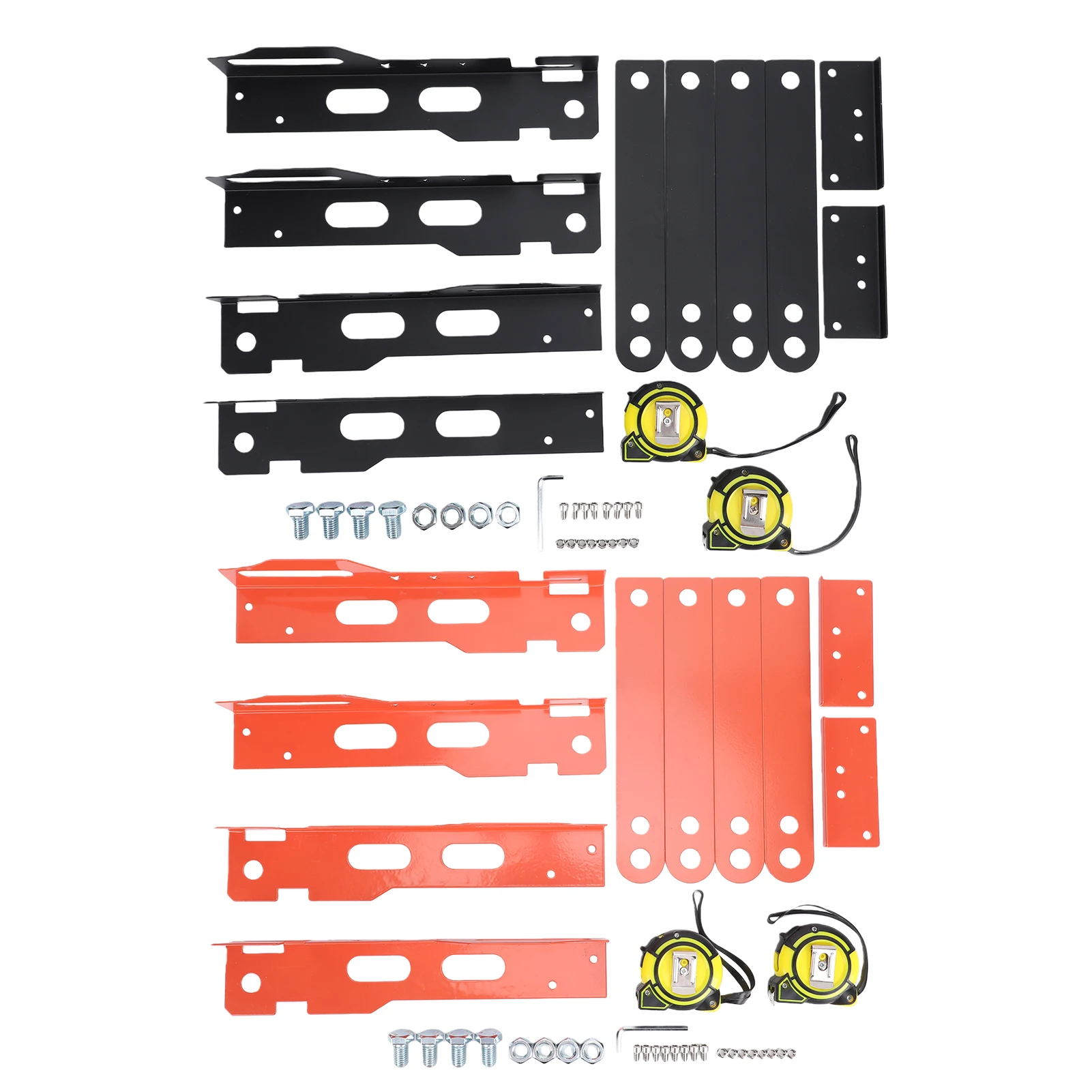 2 Pack Heavy Duty Wheel Alignment Tool Kit  Track Toe Gauge with 2 Tape Measures and Mounting Screws for Cars SUVs UTVs ATVs