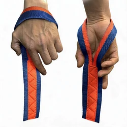 Non-Slip Cotton Weightlifting Belt Absorb Sweat Wrist Straps Fitness Bodybuilding Training Gym Crossfit Adjustable Grip Band