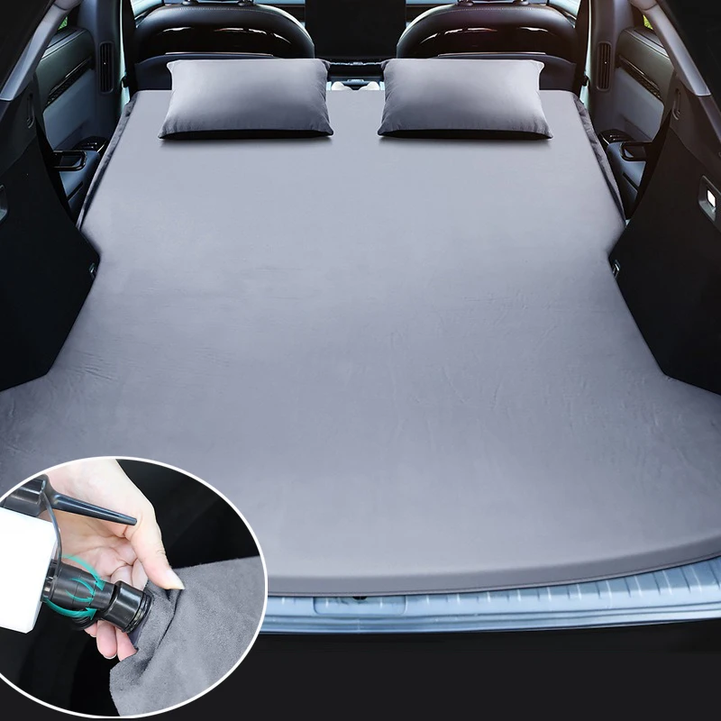 Car Air Mattress For ZEEKR 7X Car Travel Bed with Air Pump Inflatable Tour Bed Outdoor Camping Mattress Sleeping Mat Portable
