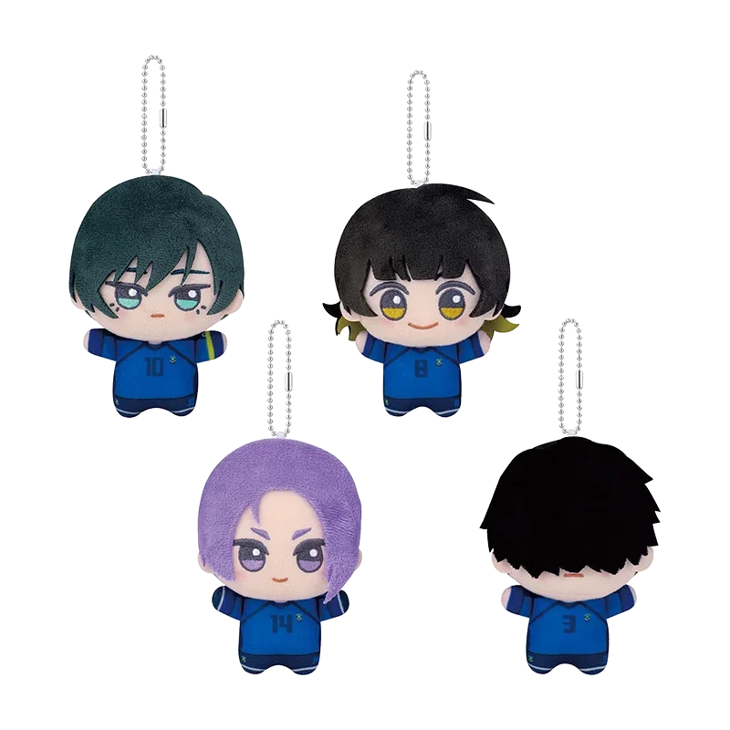 Hiori You Isagi Yoichi-Muñeco  peluche con estampado de Anime, Mini cuerpo, llavero colgante, figuras  juguete  peluche,