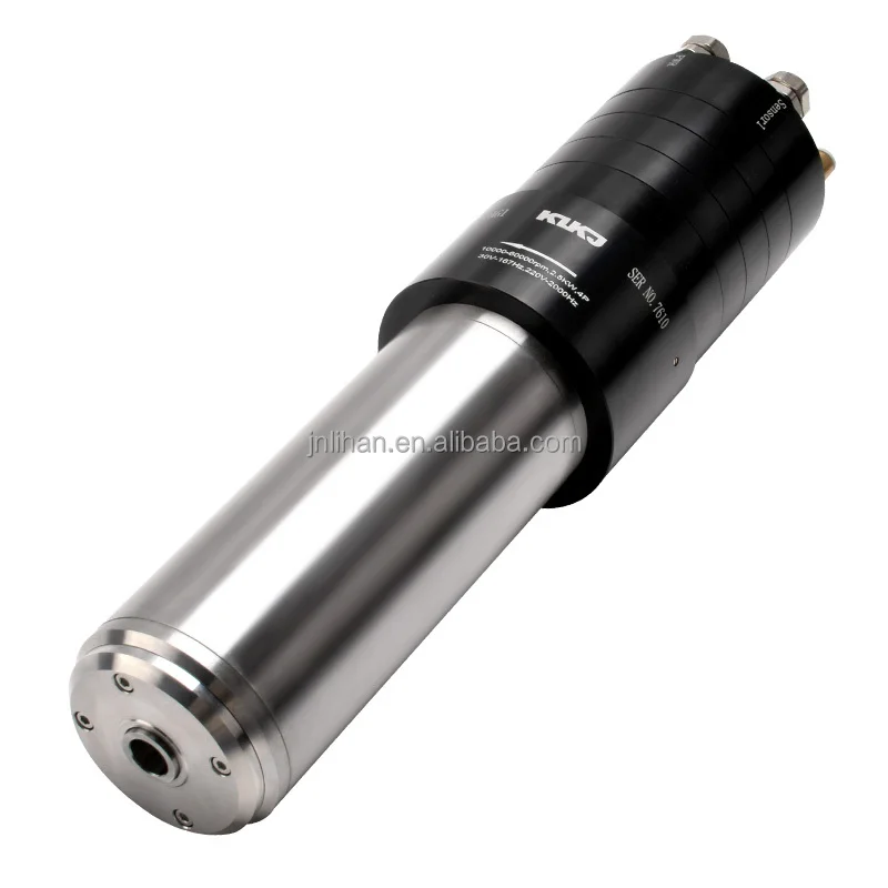 PCB Spindle Pneumatic Collet Type ATC Water-cooled Spindle 60000rpm T10 Pneumatic Water-cooled Spindle For For Engraving Machine