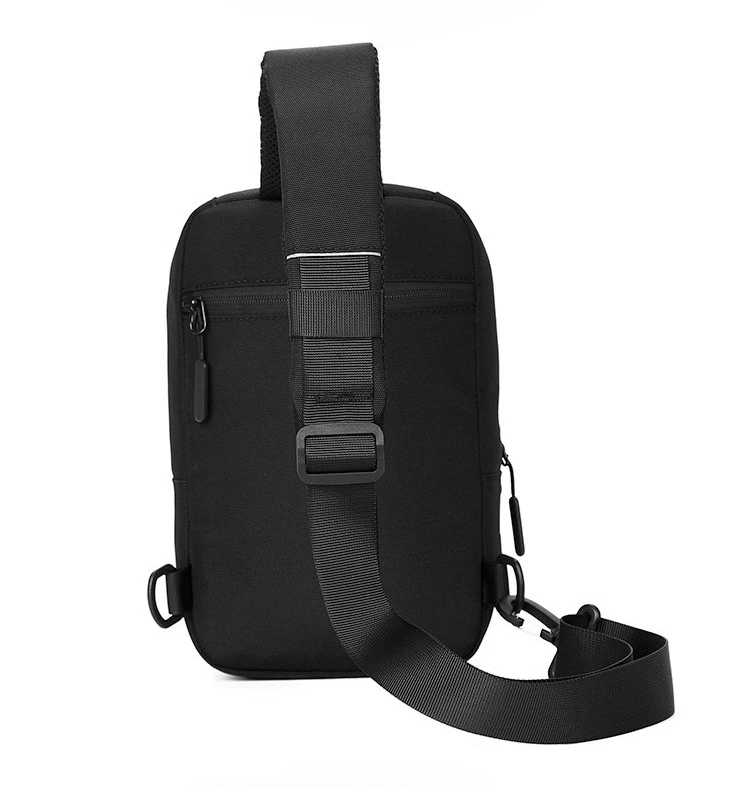 New Simple Men's Single-shoulder Bag for Outdoor Activities, Sports Chest Bag, Multi-functional and Large-capacity Cross-bodybag