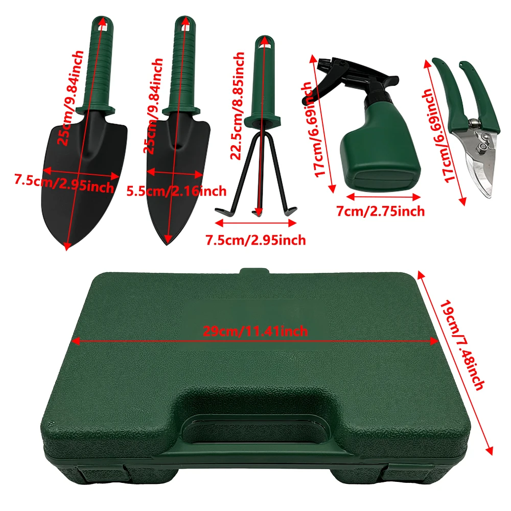 Horticultural Planting Tools Garden Tools Flower Trays Potted Plants Garden Plants Shovels Garden Printing Tool Sets